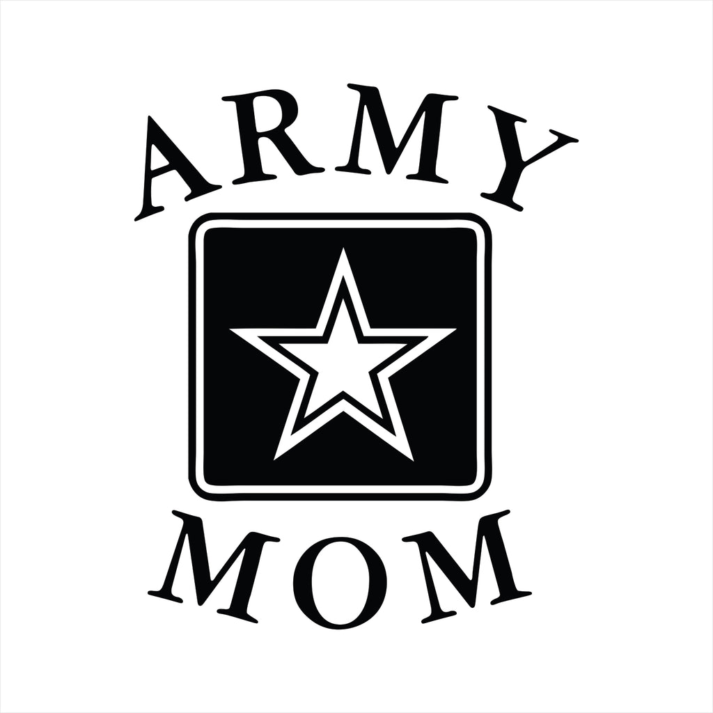 Vinyl Decal - US Army Mom